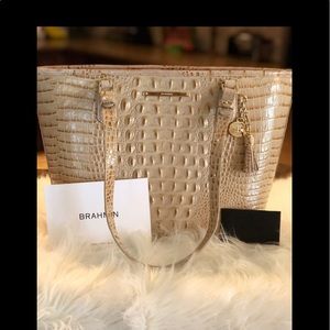 Brahmin Melbourne Champagne Tote